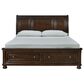 Millenium Porter California King Storage Sleigh Bed in Rustic Brown, , large