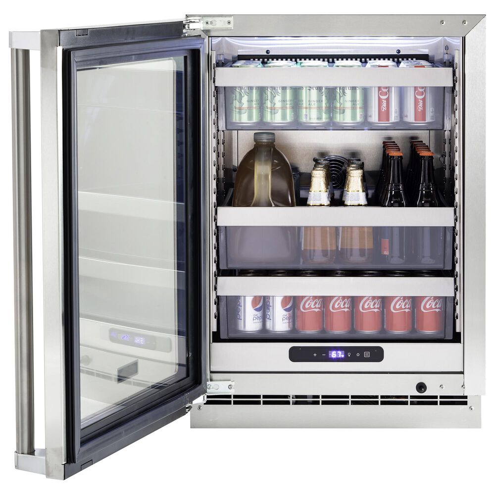 Viking Range 24&quot; Interior Undercounter Refrigerator in Stainless Steel, , large