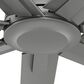 Hunter Downtown 72" Outdoor Ceiling Fan in Matte Silver, , large