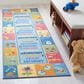 Safavieh Kids Playhouse KPH224M 2"2" x 8" Blue and Green Runner, , large