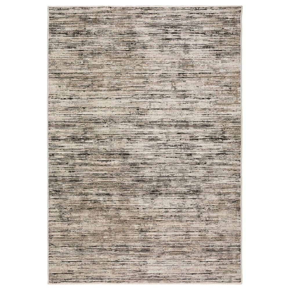 Dalyn Rug Company Denizi Striped 5"3" x 7"8" Midnight Area Rug, , large