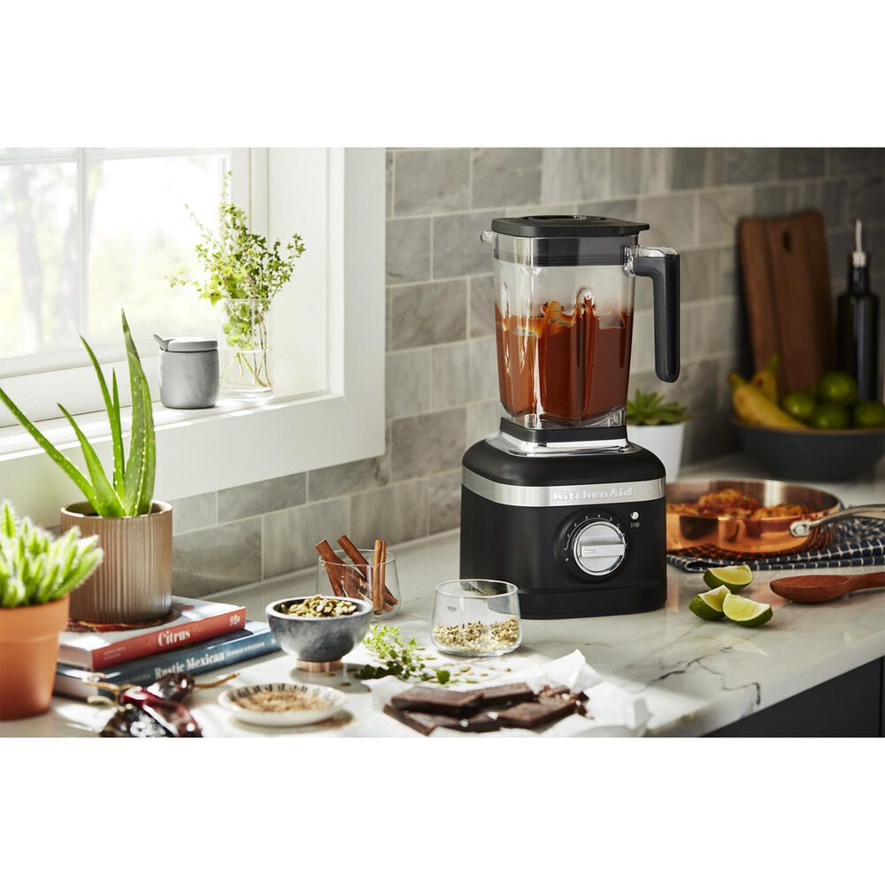 KitchenAid K400 Variable Speed Blender with Tamper in Matte Black, , large