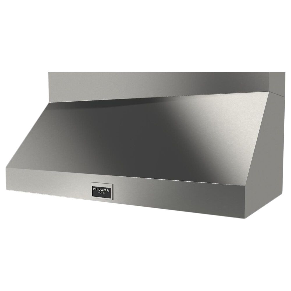 Fulgor Milano 600 Series 48&quot; Pro Wall-Mount Range Hood in Stainless Steel, , large