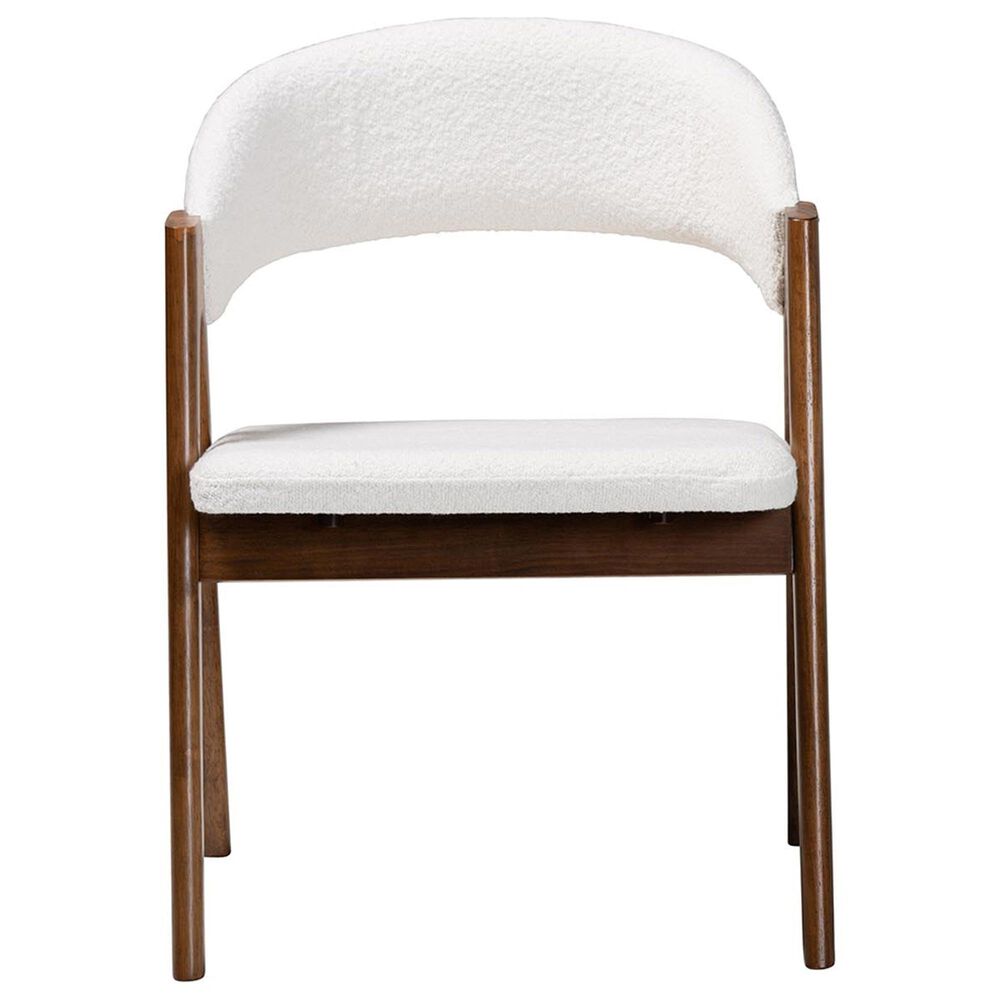 Baxton Studio Virden Arm Chair in Walnut Brown, , large