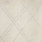 Amber Lewis x Loloi Gwyneth 8" x 10" Ivory and Silver Area Rug, , large