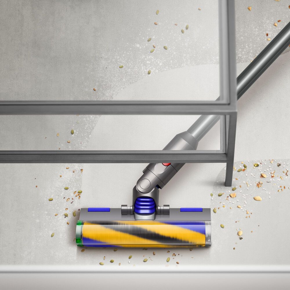 Dyson V12 Detect Slim Cordless Vacuum Cleaner in Yellow/Iron, , large