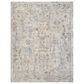 Surya Brunswick Light Gray, Medium Brown, Cream, Mustard, Charcoal and Light Brown 6"7" x 9"6" Area Rug, , large