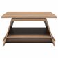DHP Danton A-Frame Coffee Table with Magazine Perch in Danish Walnut, , large