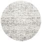 Safavieh Adirondack ADR117B 4" Round Ivory and Silver Area Rug, , large