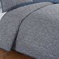 BCP Home Henley 3-Piece Full/Queen Quilt Set in Navy, , large