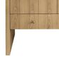 James Martin Vanities Hudson 36" Single Bathroom Vanity in Light Natural Oak with 3 cm Ethereal Noctis Quartz Top and Rectangular Sink, , large