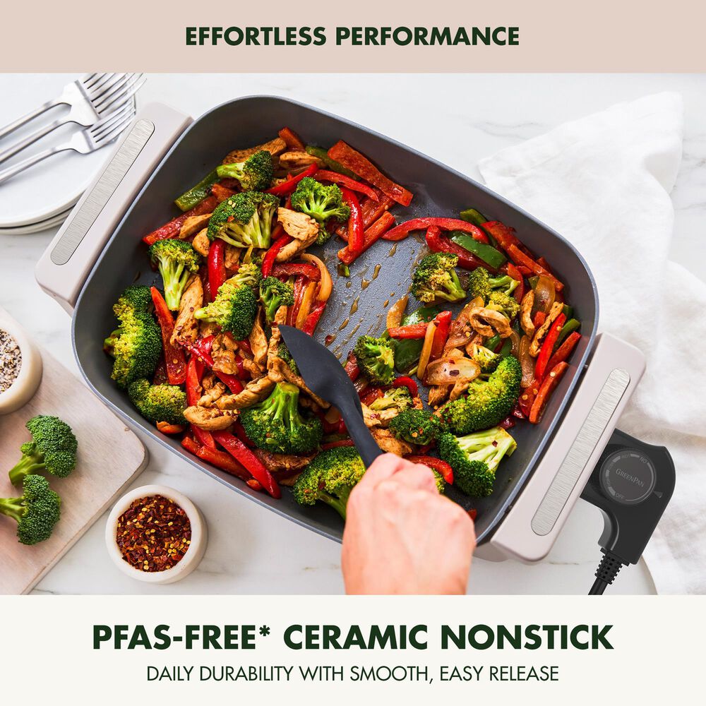 Green Pan 20" Advanced Skillet in Clay, , large