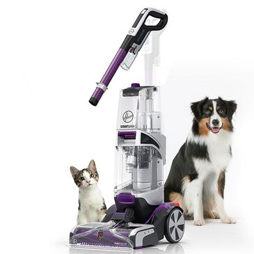 Hoover SmartWash Pet Complete Automatic Carpet Cleaner in White and Purple, , large