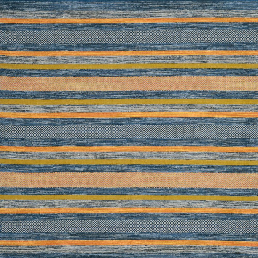 Safavieh Montauk 2&#39;6&quot; x 10&#39; Blue and Orange Runner, , large