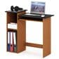 HOMLUX Multipurpose Computer Gaming Desk in Light Cherry and Black, , large