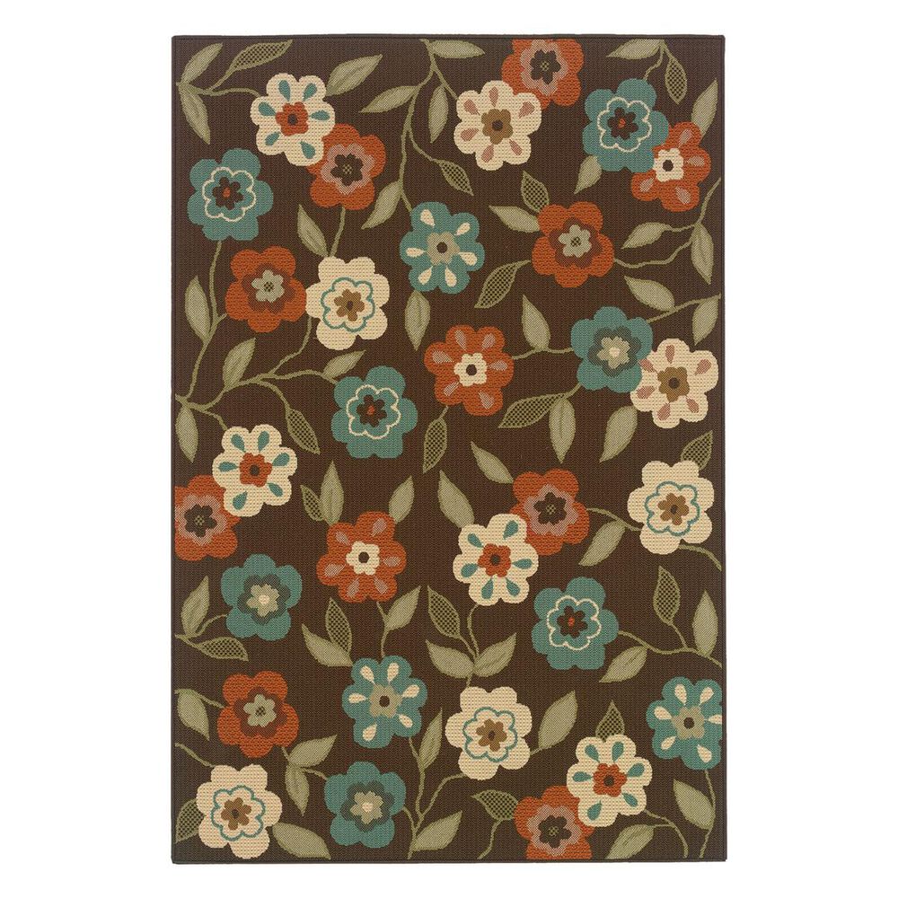 Oriental Weavers Montego 2267D 2"5" x 4"5" Brown Area Rug, , large