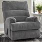 Signature Design by Ashley Man Fort Manual Rocker Recliner in Graphite, , large