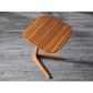 Natural Bamboo Furnishings Side Table in Amber, , large