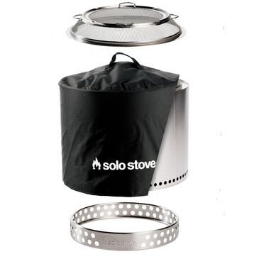 SoloStove Bonfire Backyard Bundle 2.0 in Stainless Steel, , large