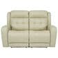 Flexsteel Grant Power Reclining Loveseat with Power Headrest in Cream, , large