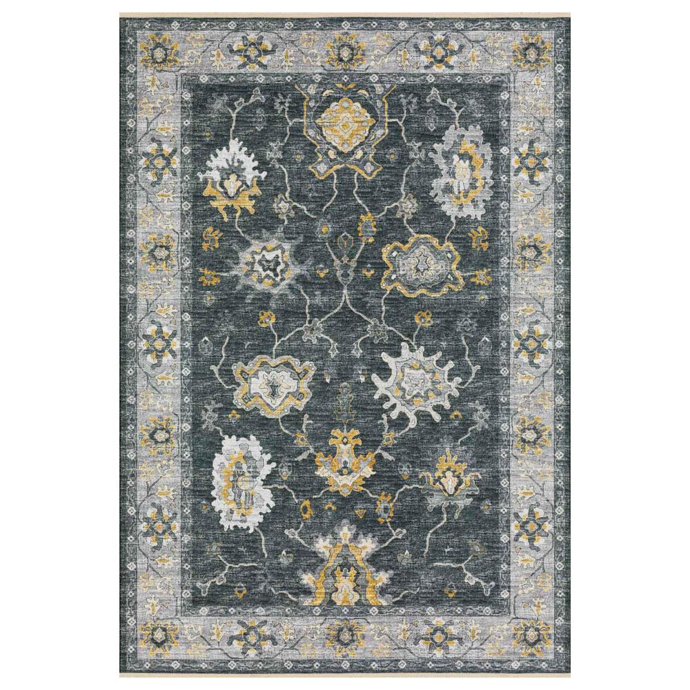 Dalyn Rug Company Marbella MB6 6" x 9" Midnight Area Rug, , large