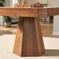 Imperial Hexton 3 Piece Game Table Set in Rich Stonewash, , large