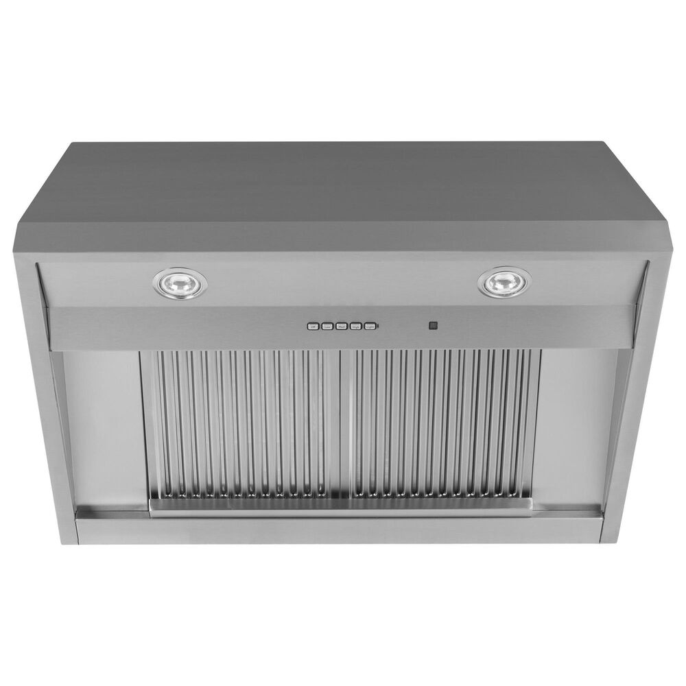 GE Profile 30&quot; Wall Mount Hood with Blower in Stainless Steel, , large