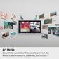 Samsung 75" Class LS03F The Frame Pro QLED 4K in Black - AI Smart TV, , large