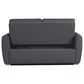 Lifestyle Solutions Galloway Convertible Sofa in Charcoal, , large
