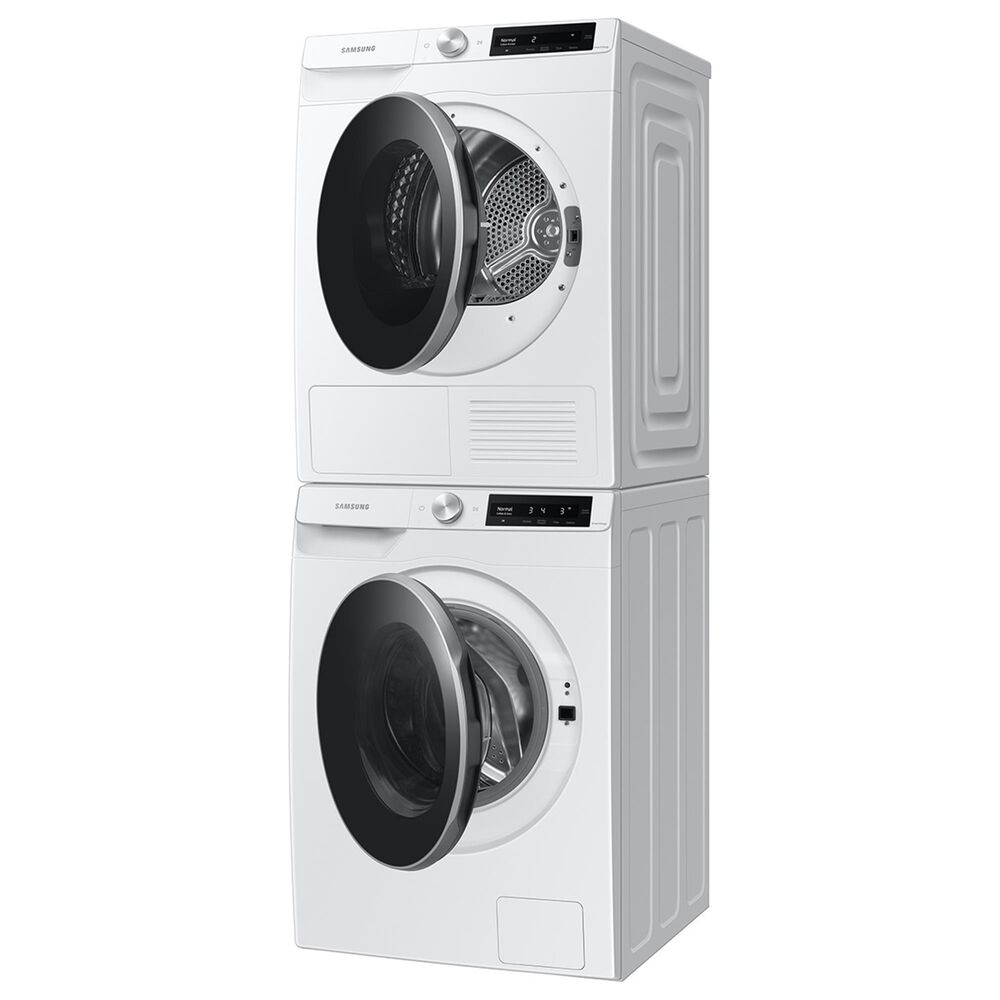 Samsung 4.0 Cu. Ft. Stackable Smart Electric Dryer with Ventless Heat Pump in White, , large
