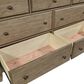 Riva Ridge Provence 7-Drawer Dresser and Mirror in Patine, , large