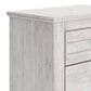 Ashley Makidern 4 Piece Full Storage Bedroom Set with Two Drawers in Whitewash, , large