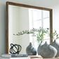 Millenium Dressonni Bedroom Mirror in Brown, , large