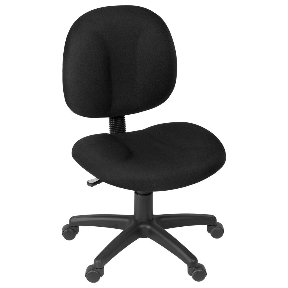 Regency Global Sourcing Comfort Series Swivel Computer Task Chair in Black, , large