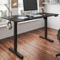 Rta Products Llc Zenith Electric Height Adjustable Sit-to-Stand Desk in Black, , large