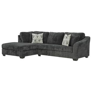 Ashley Biddeford 2-Piece Sectional with Chaise in Shadow, , large