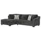 Ashley Biddeford 2-Piece Sectional with Chaise in Shadow, , large