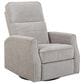 Emerald Home Furnishings Tabor Manual Swivel Glider Recliner in Beige, , large