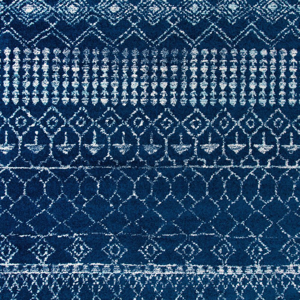 Safavieh Tulum Transitional  8&#39; x 10&#39; Navy and Ivory Area Rug, , large