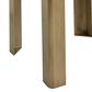Uttermost Caress End Table in Honey Beige and Antique Brass, , large