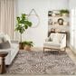 Nourison Garden Oasis Nature Mocha 8" x 10" Indoor/Outdoor Area Rug, , large