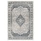Surya Lavadora 5"3" x 7" Black, Ink Blue, Light Gray, Light Beige and Cream Area Rug, , large