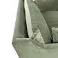 Rowe Furniture Madeline 90" Stationary Sofa in Sage Velvet, , large