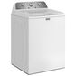 Maytag 4.2 Cu. Ft. Top Load Agitator Washer and 7.0 Cu. Ft. Gas Wrinkle Prevent Dryer Laundry Pair in White, , large