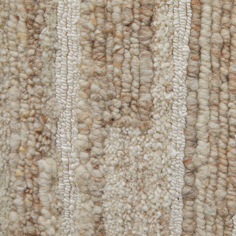 Feizy Navaro 5&#39;6&quot; x 8&#39;6&quot; Beige and Ivory Area Rug, , large