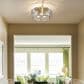 Golden Lighting Aenon 3-Light Flush Mount in Brushed Champagne Bronze, , large