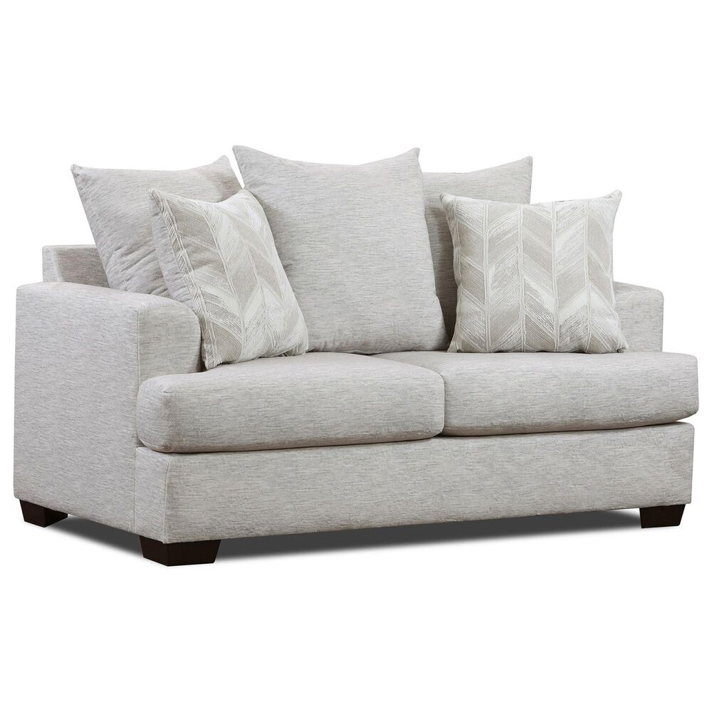 Northwestern Leia Stationary Loveseat in Linen, , large