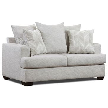 Northwestern Leia Stationary Loveseat in Linen, , large