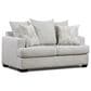 Northwestern Leia Stationary Loveseat in Linen, , large