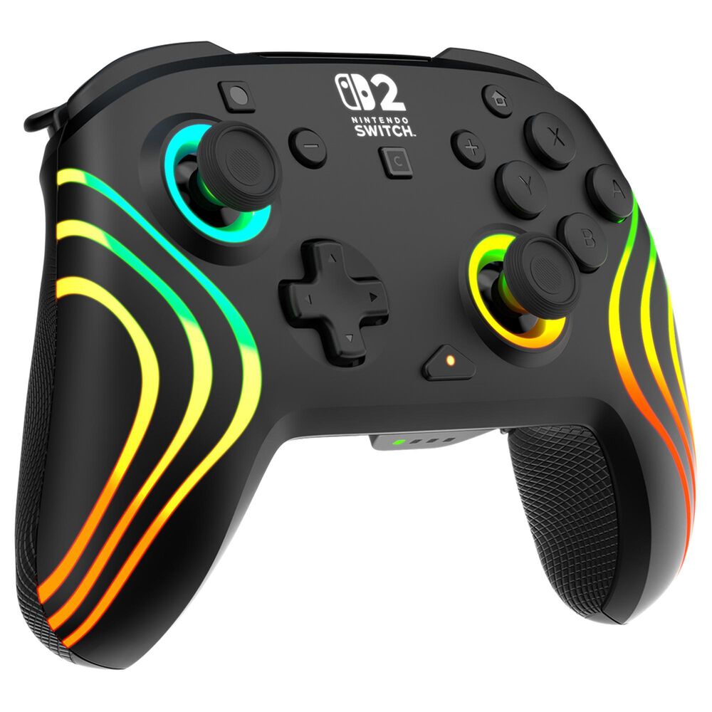 Turtle Beach Afterglow Wave Wireless RBG Gaming Controller for Nintendo Switch 2 in Black, , large